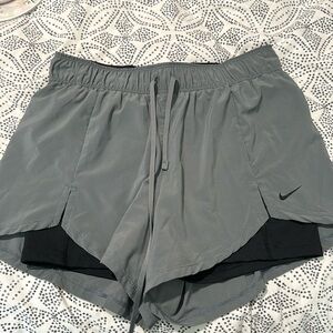 Nike running shorts with built in bikers